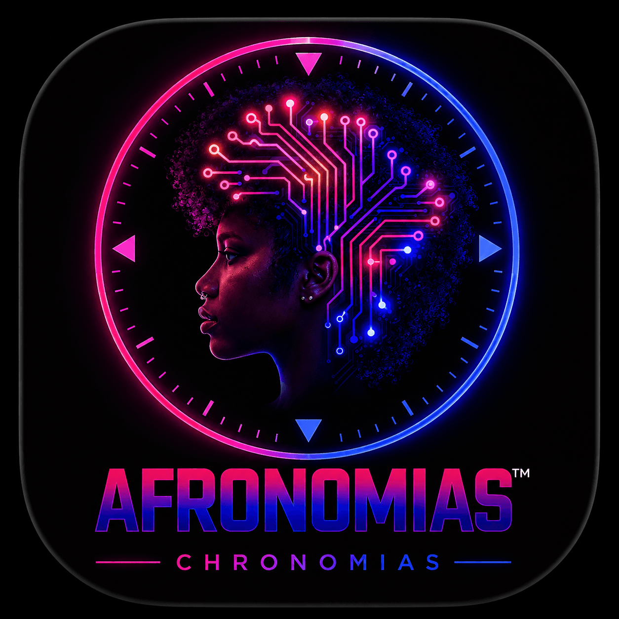 Afronomias Chronomias logo